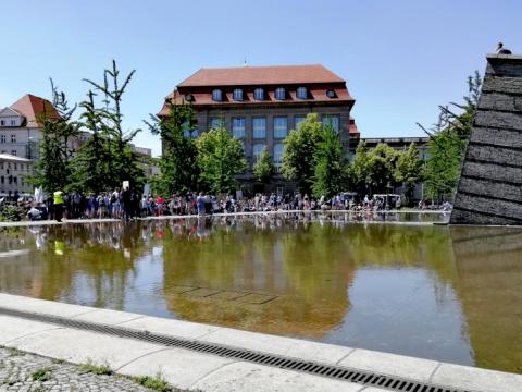Überblick FFF am Invalidenpark